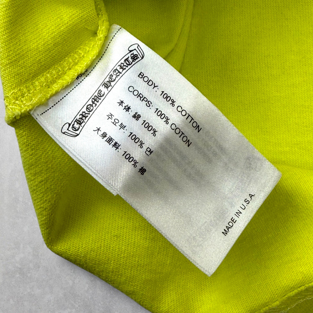 Chrome Hearts Matty Boy "Link" Tee Neon XL