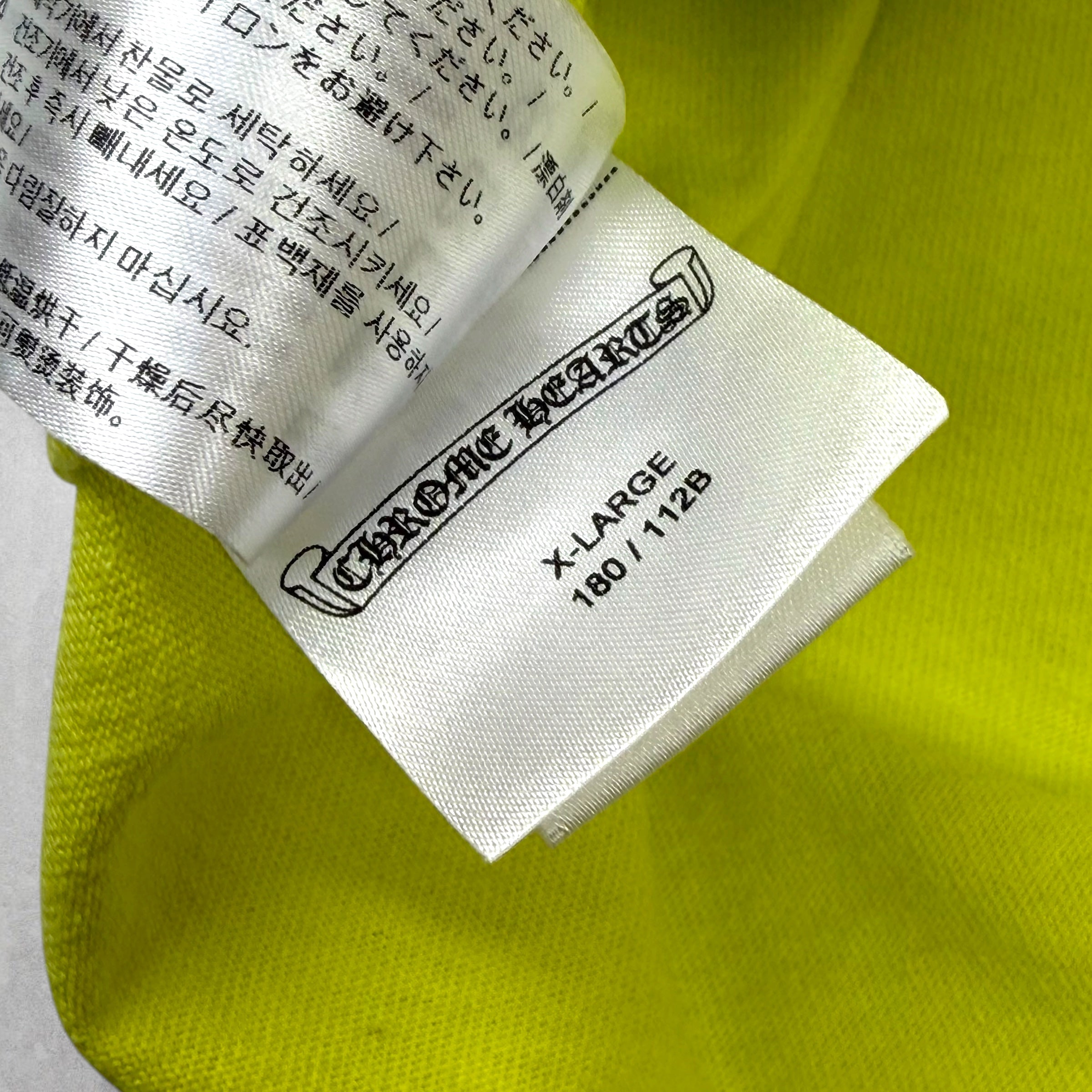 Chrome Hearts Matty Boy "Link" Tee Neon XL