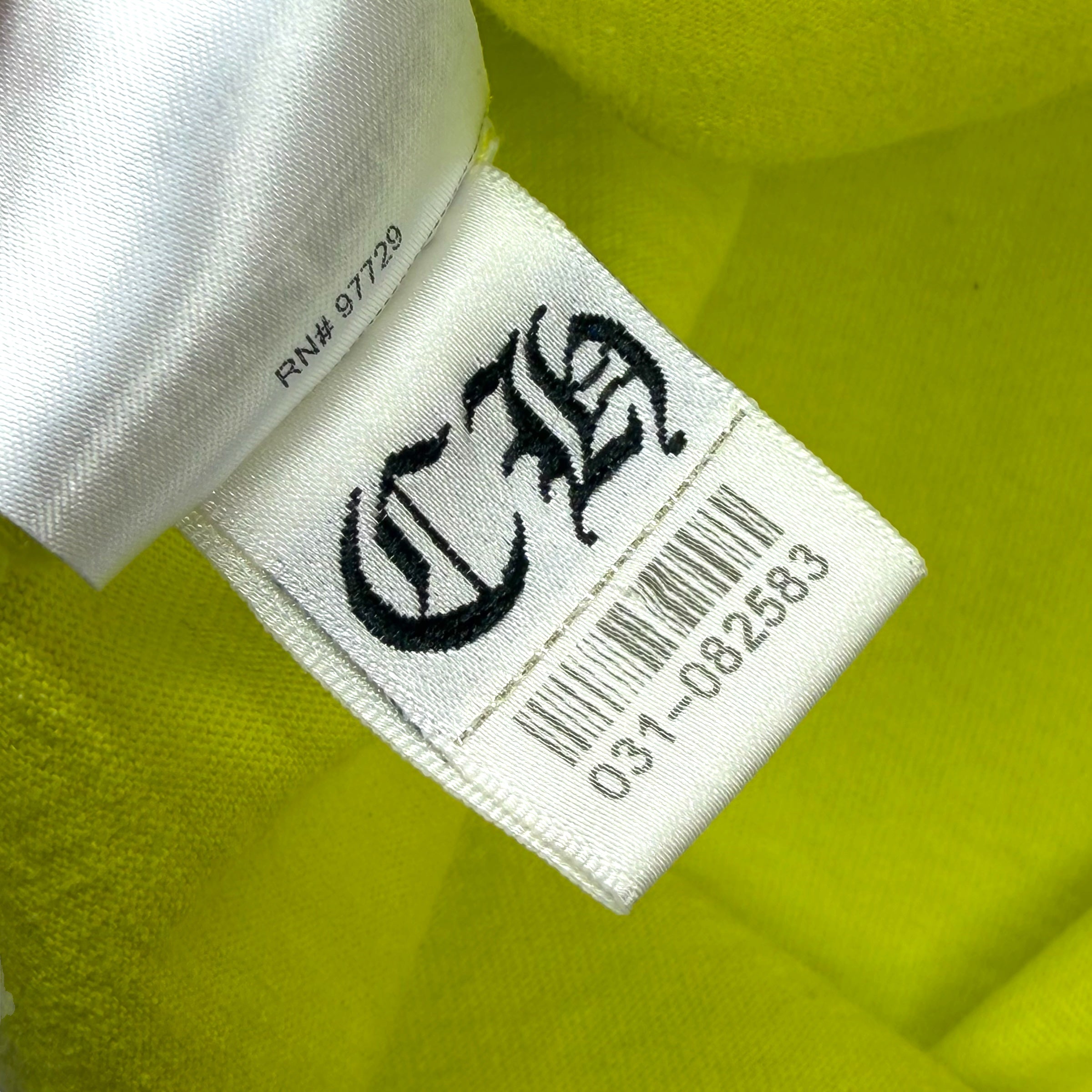 Chrome Hearts Matty Boy "Link" Tee Neon XL