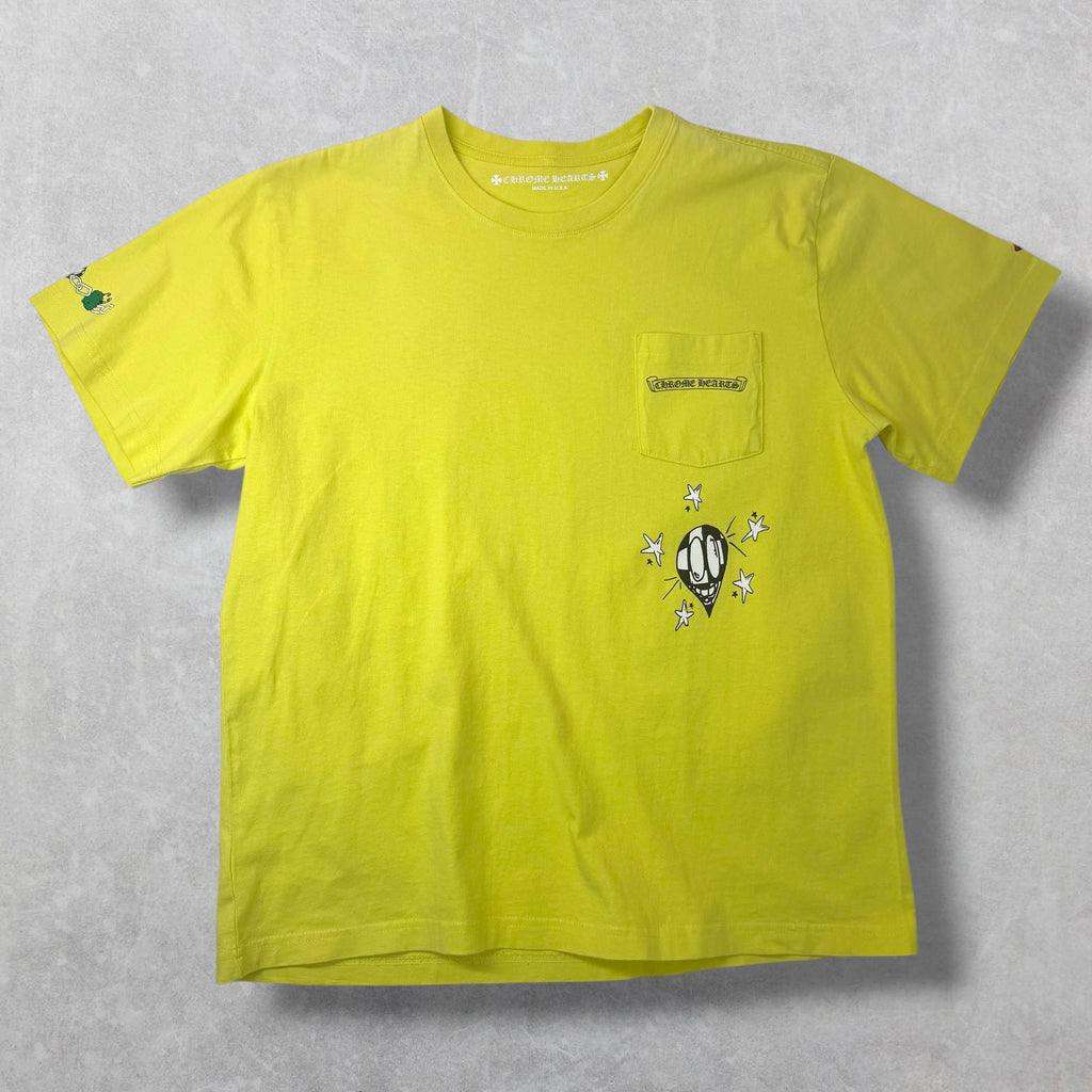 Chrome Hearts Matty Boy "Link" Tee Neon XL