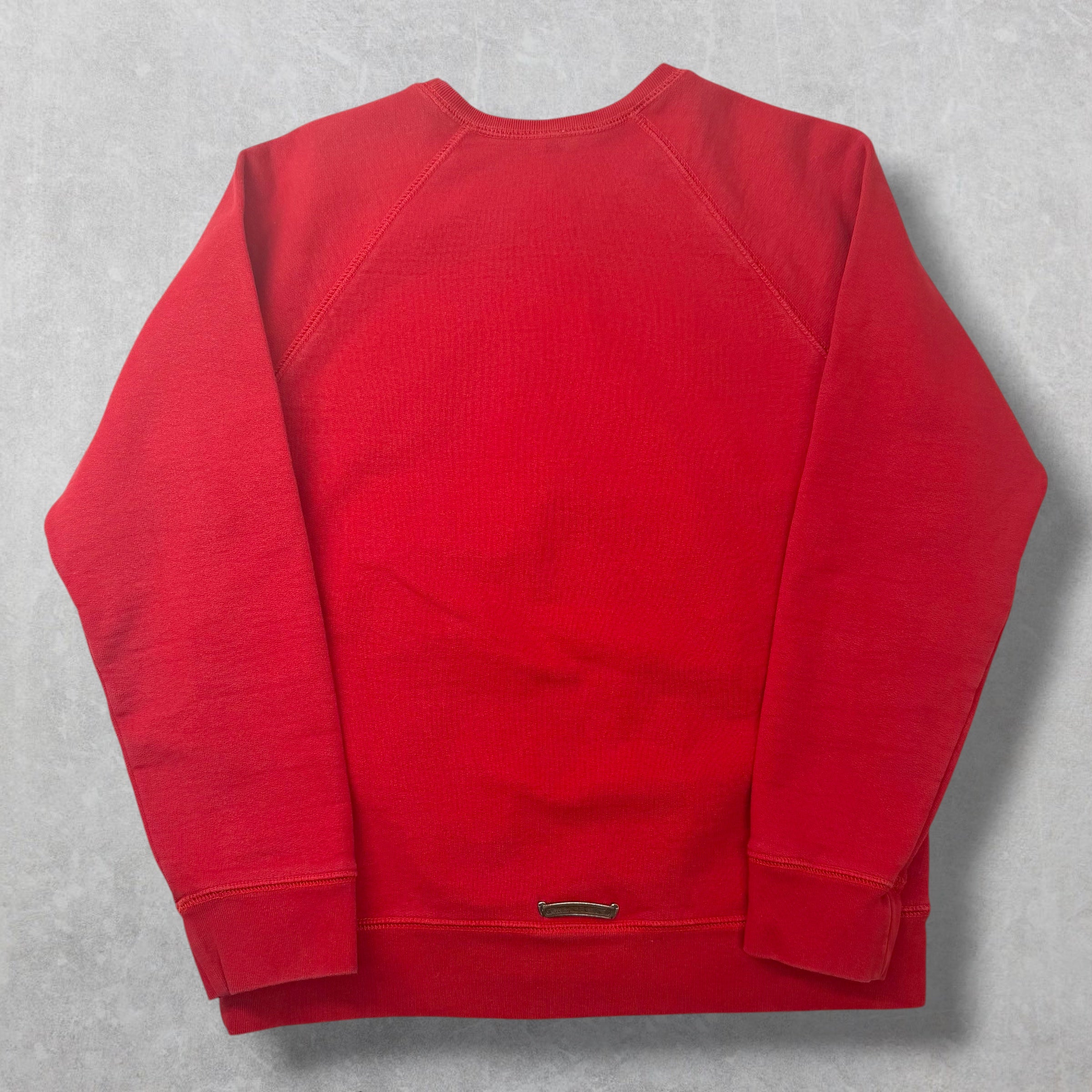 Chrome Hearts King Taco Triple Cross Red Crewneck M