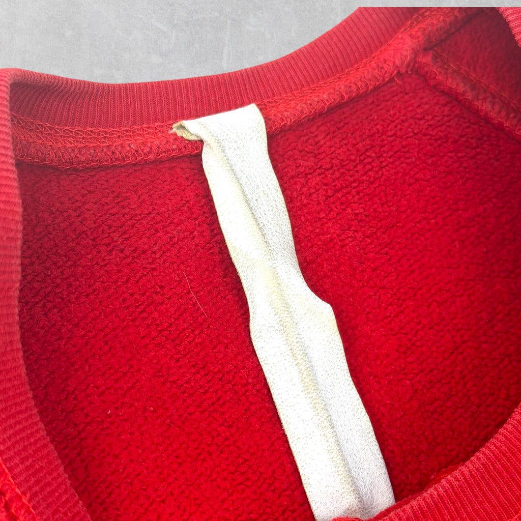 Chrome Hearts King Taco Triple Cross Red Crewneck M