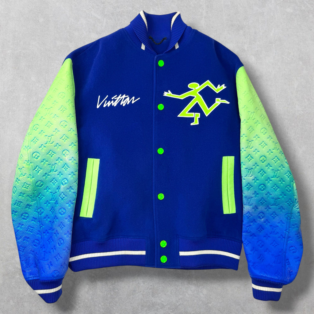 Louis Vuitton Mix Gradient Leather Bomber 54 (XL)