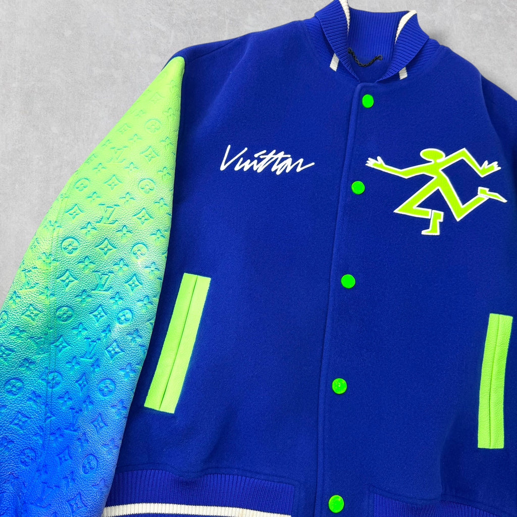 Louis Vuitton Mix Gradient Leather Bomber 54 (XL)