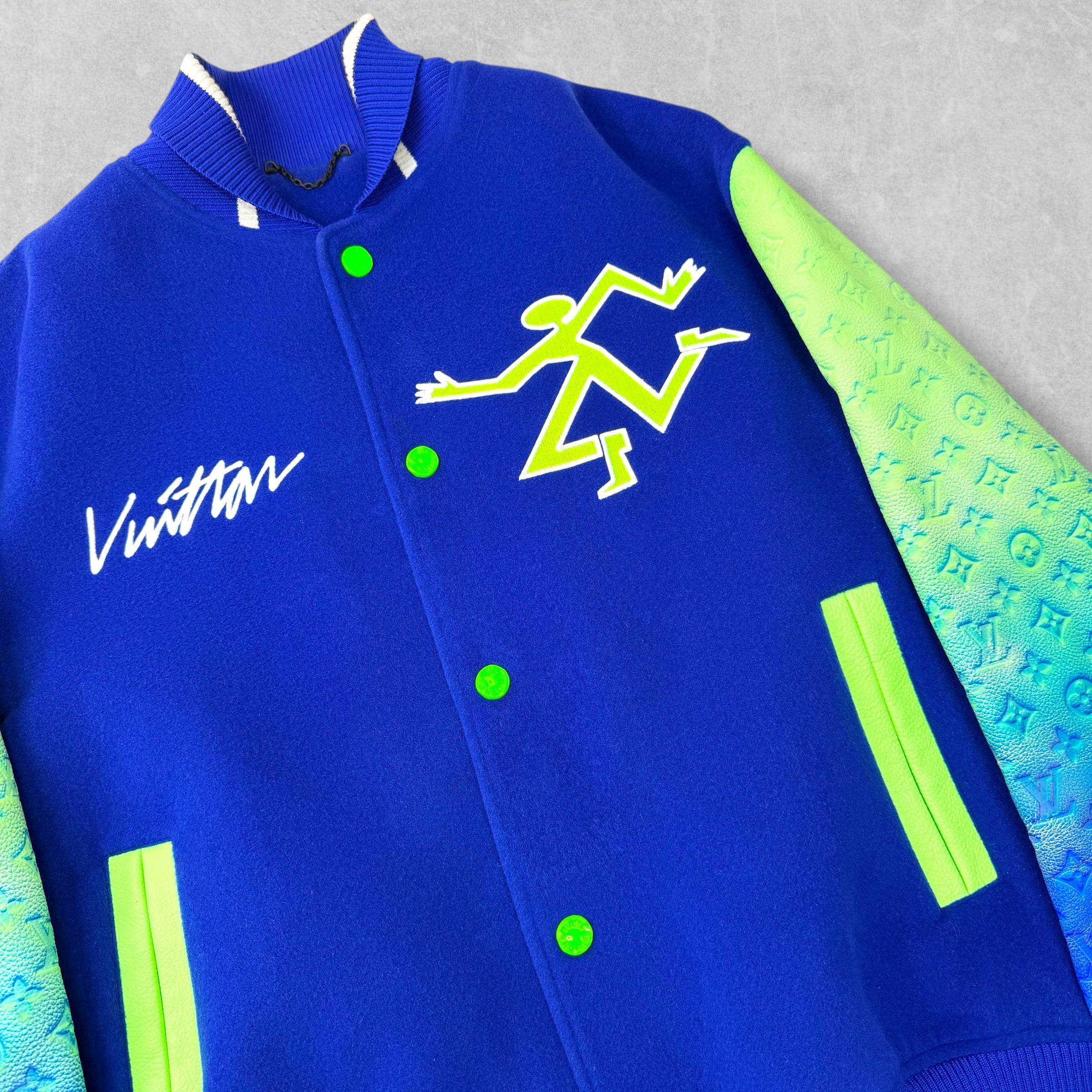 Louis Vuitton Mix Gradient Leather Bomber 54 (XL)
