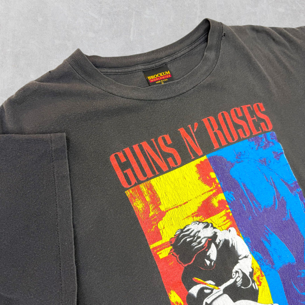 Vintage 1992 Guns N Roses 'Use Your Illusion' Tee XL