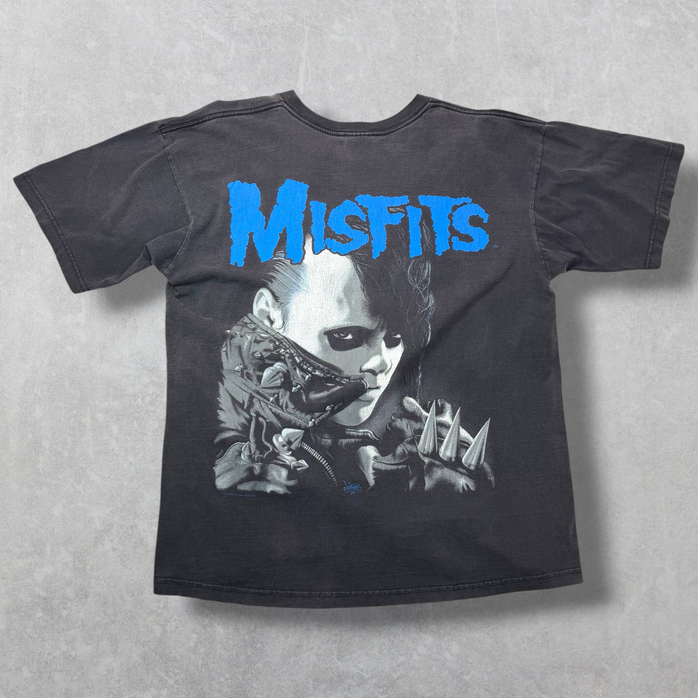 Vintage 1995 Misfits Jerry Big Face Tee XL