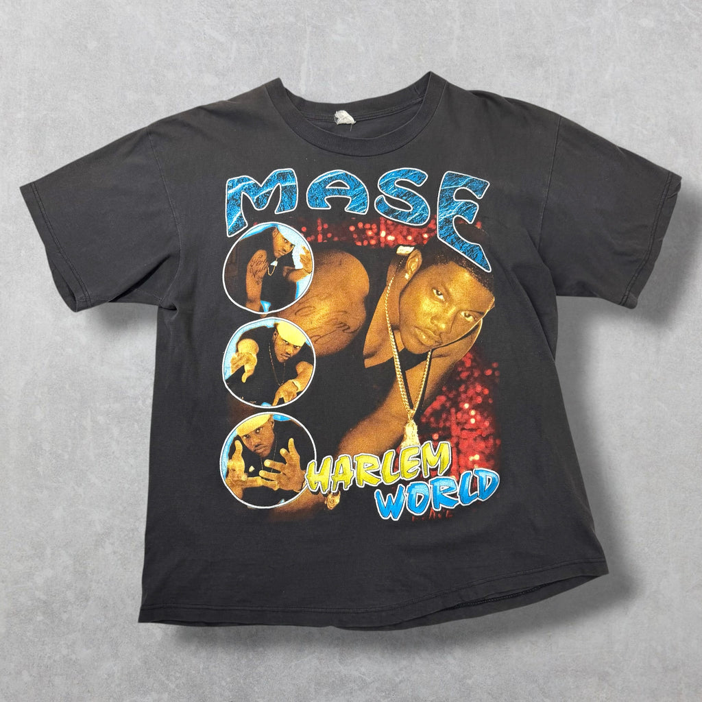 Vintage Mase Harlem World P-Diddy Rap Tee XL