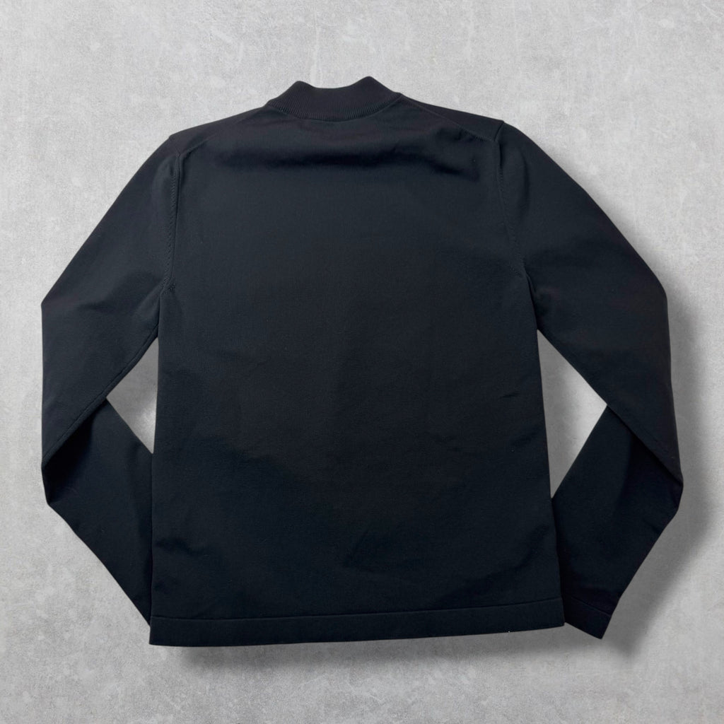 Louis Vuitton Printed Intarsia Globe Mock Neck XS