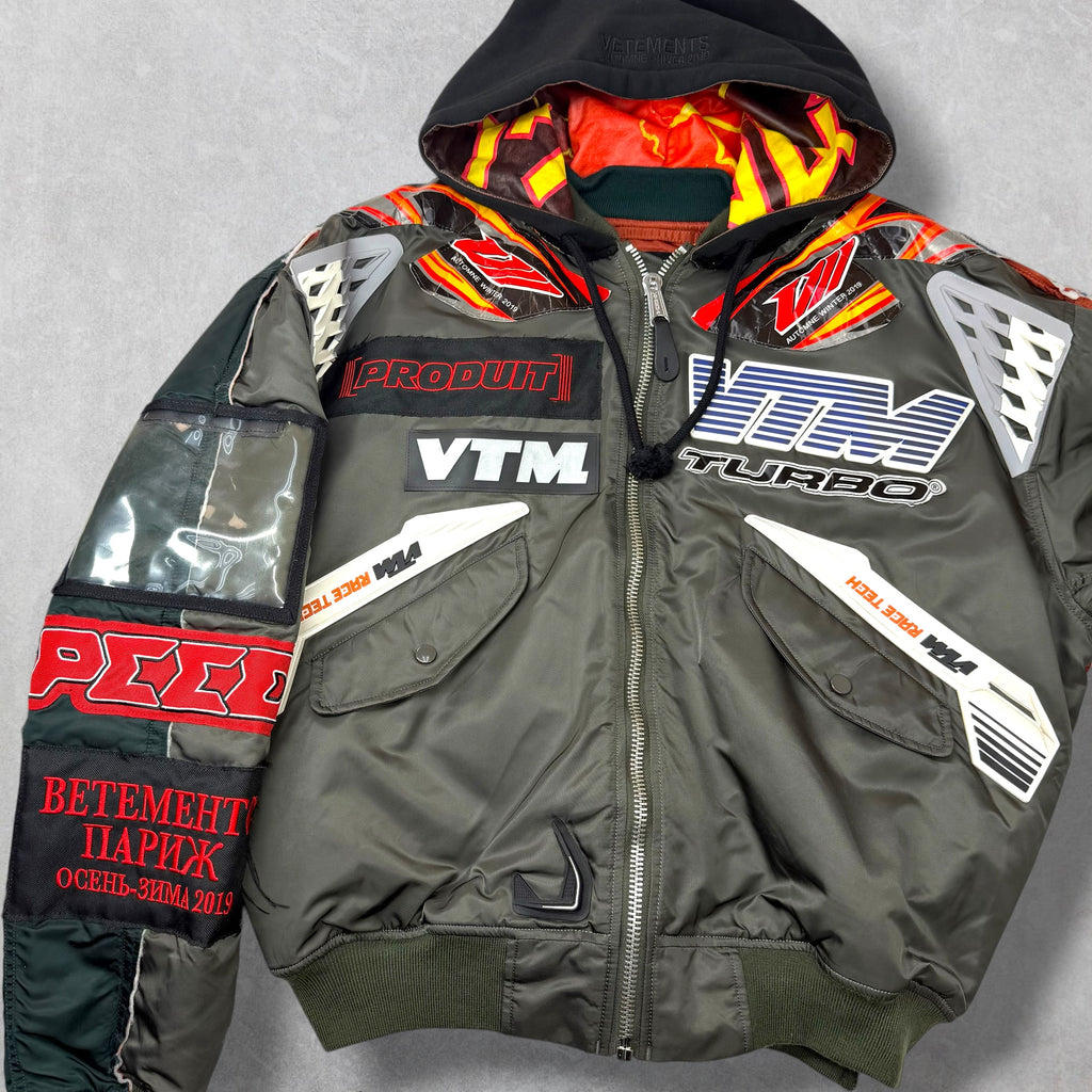 Vetements Alpha Industries Moto Racing Bomber XS (XL)