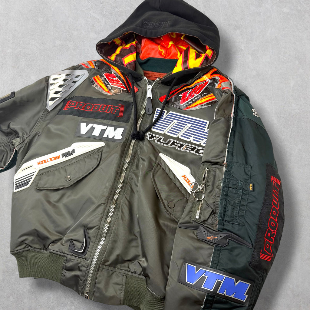 Vetements Alpha Industries Moto Racing Bomber XS (XL)