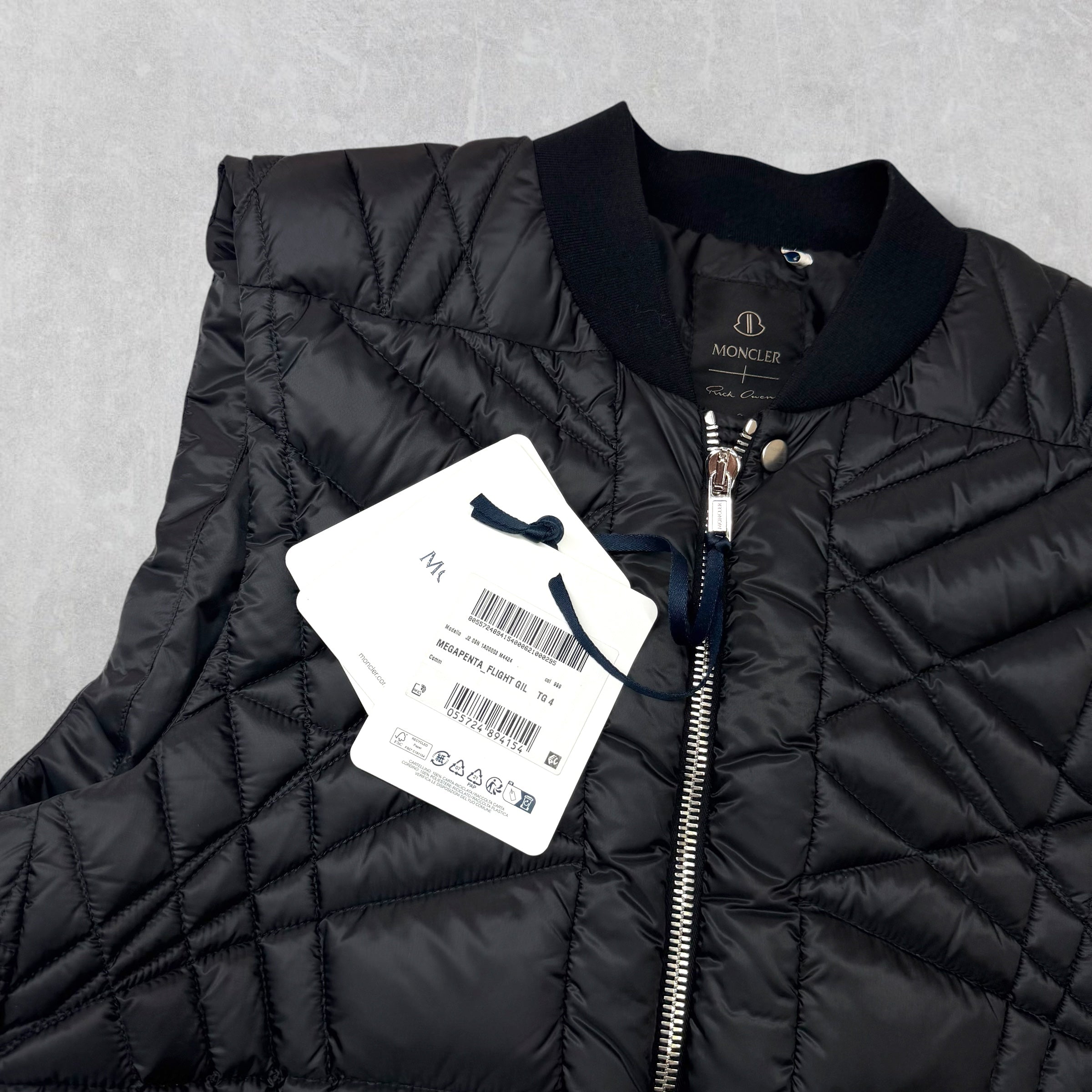 Rick Owens x Moncler Megapenta Flight Vest 4 (M)