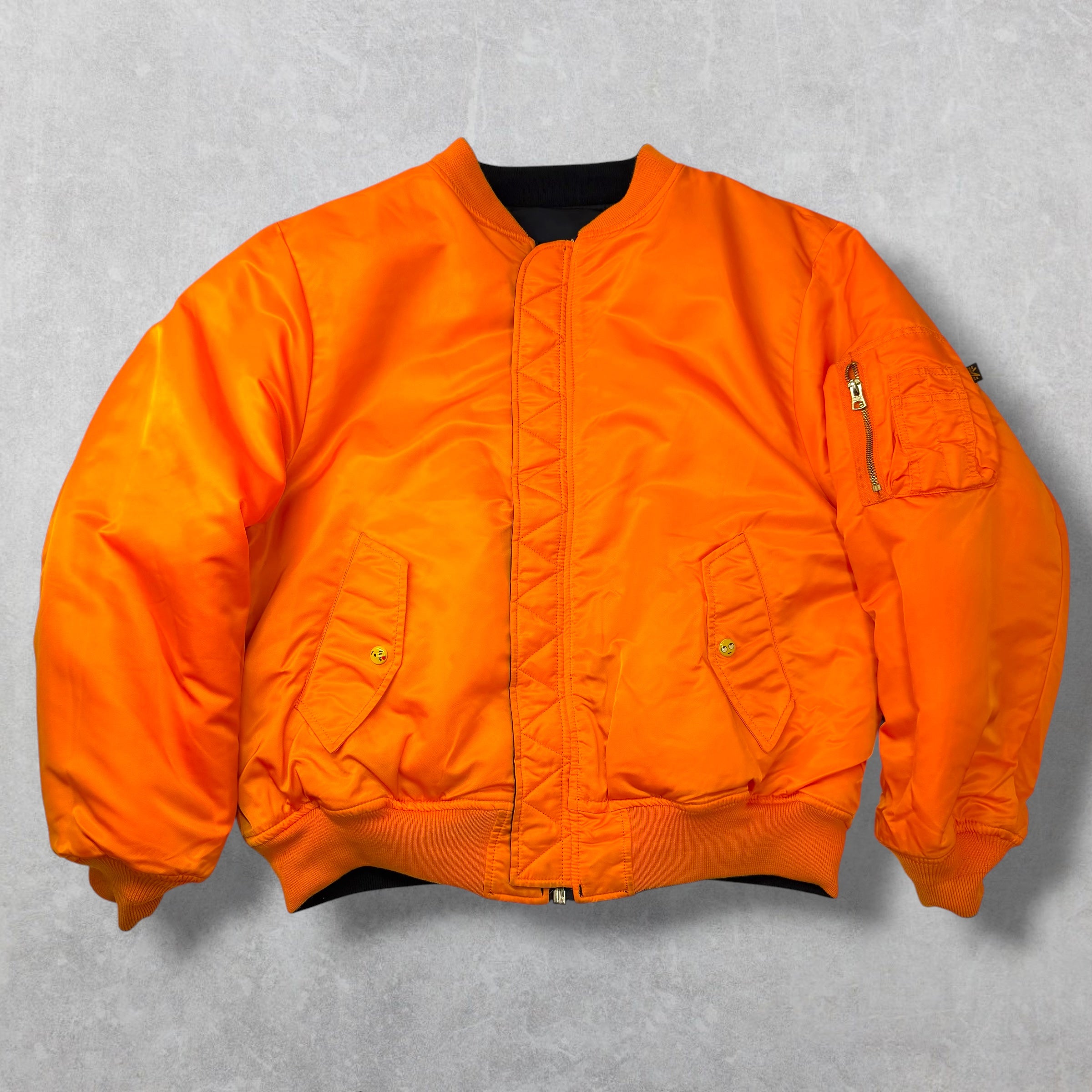 Vetements x Alpha Industries Reversible Emoji Bomber S (L)