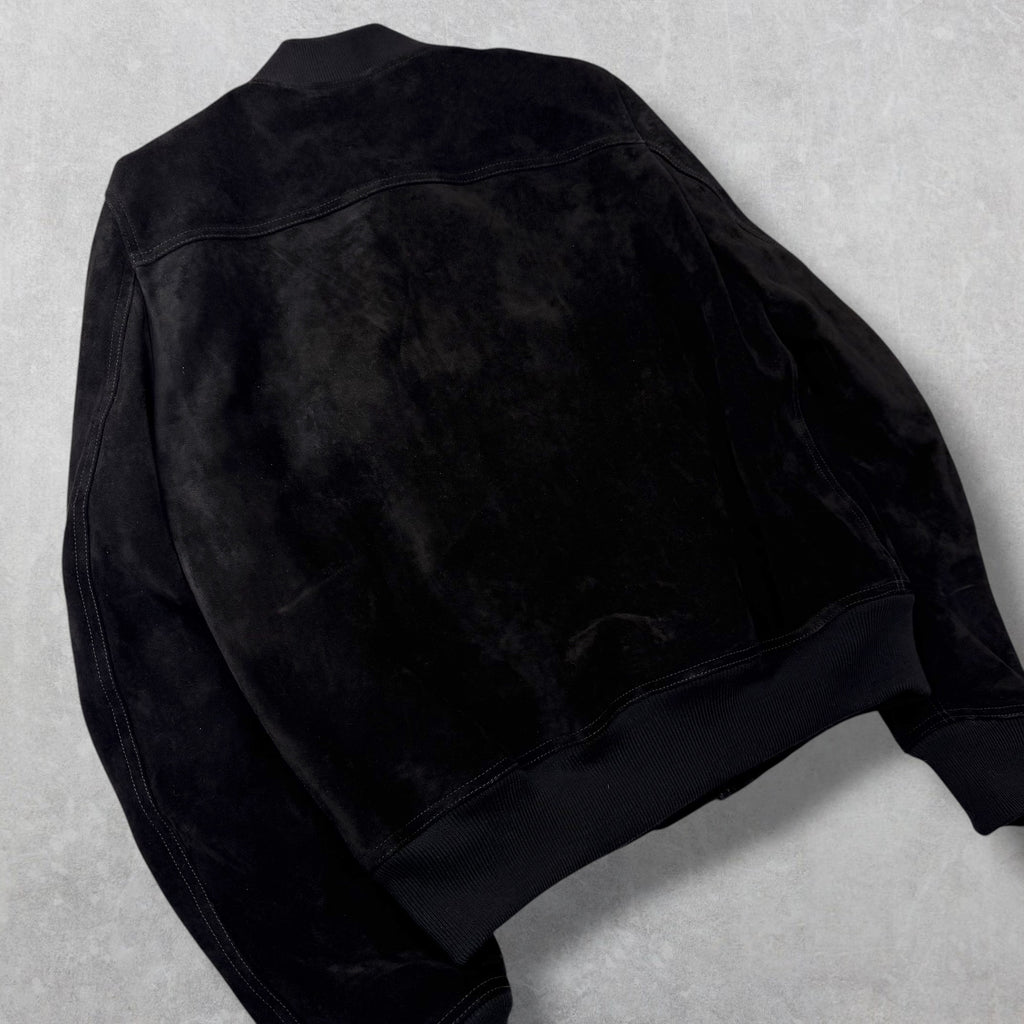 Rick Owens Concordians Bauhaus Suede Flight Jacket 38 (S)