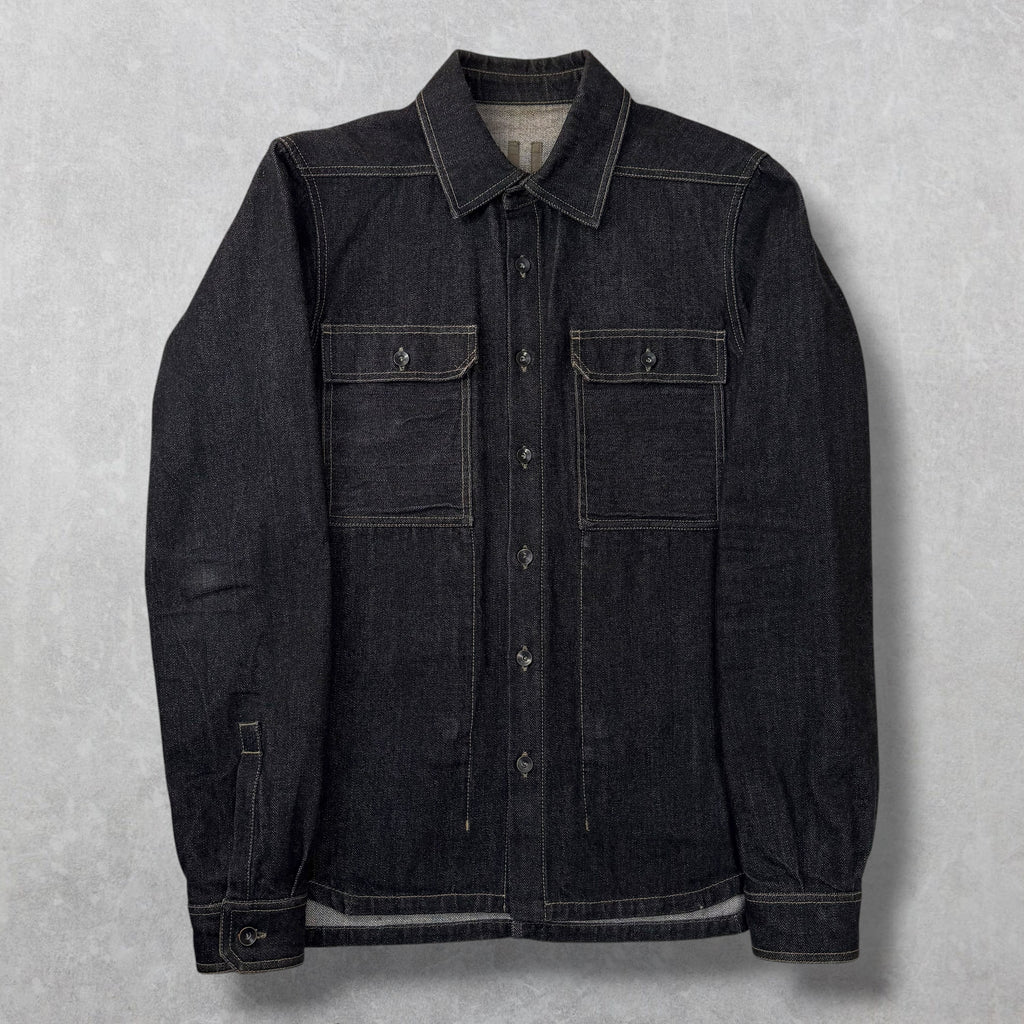 Rick Owens DRKSHDW Raw Indigo Overshirt S (M)