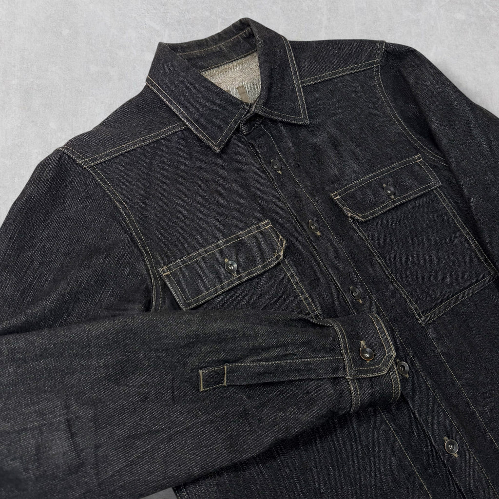 Rick Owens DRKSHDW Raw Indigo Overshirt S (M)