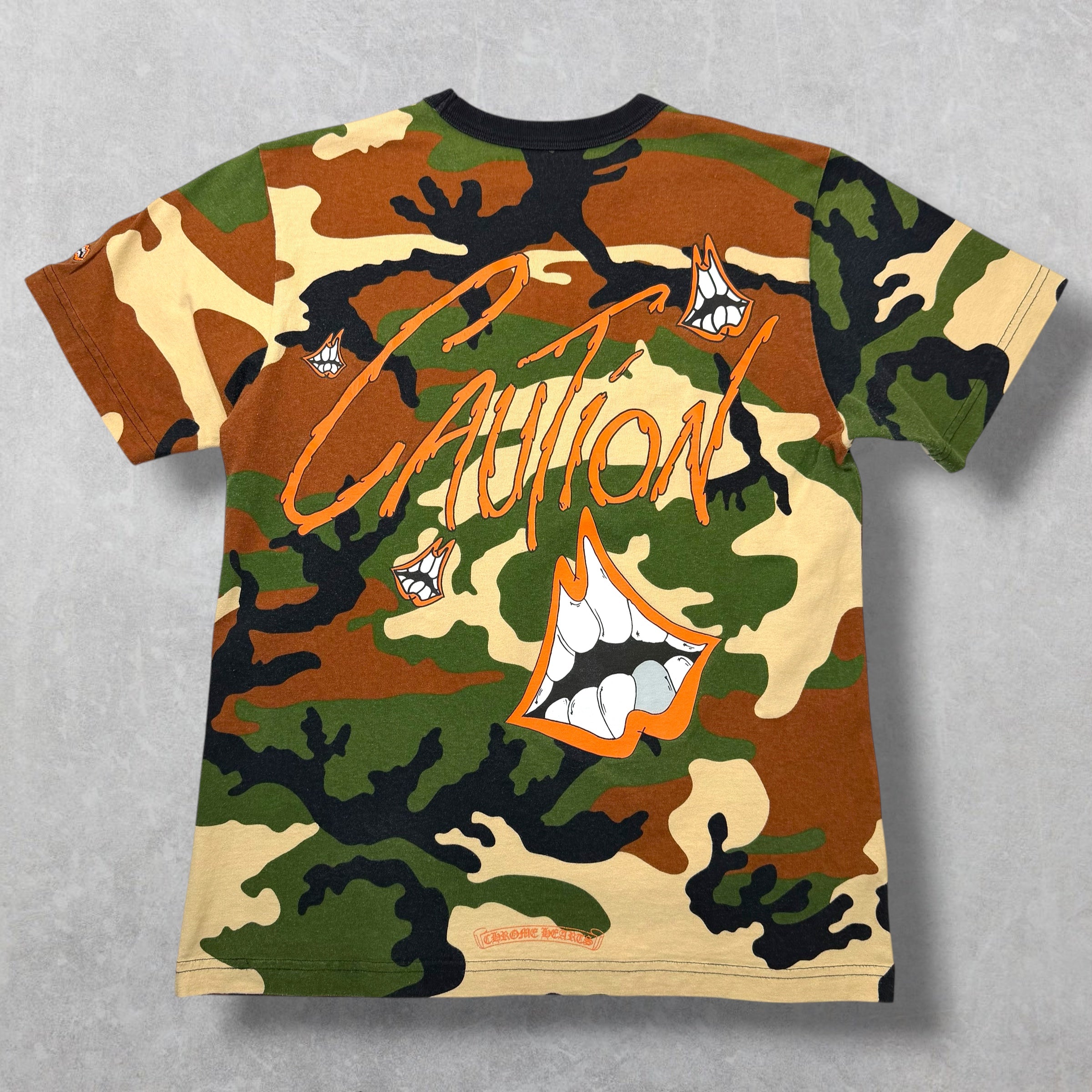 Chrome Hearts Matty Boy Caution Camo Tee L (S)
