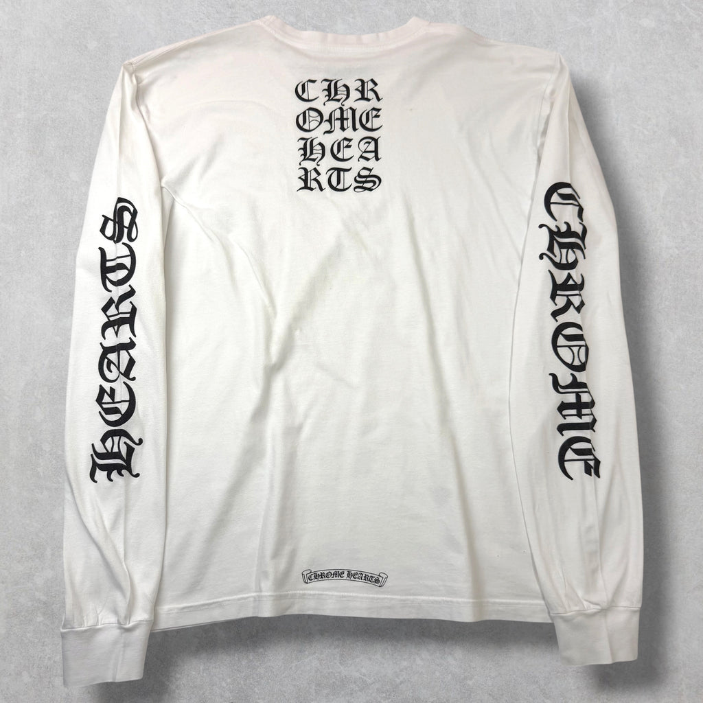 Chrome Hearts Vertical White L/S L