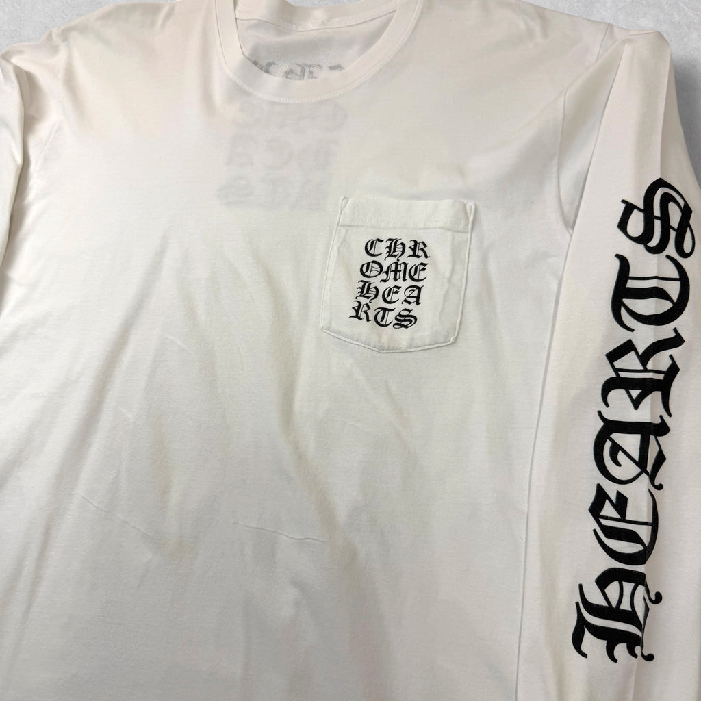 Chrome Hearts Vertical White L/S L