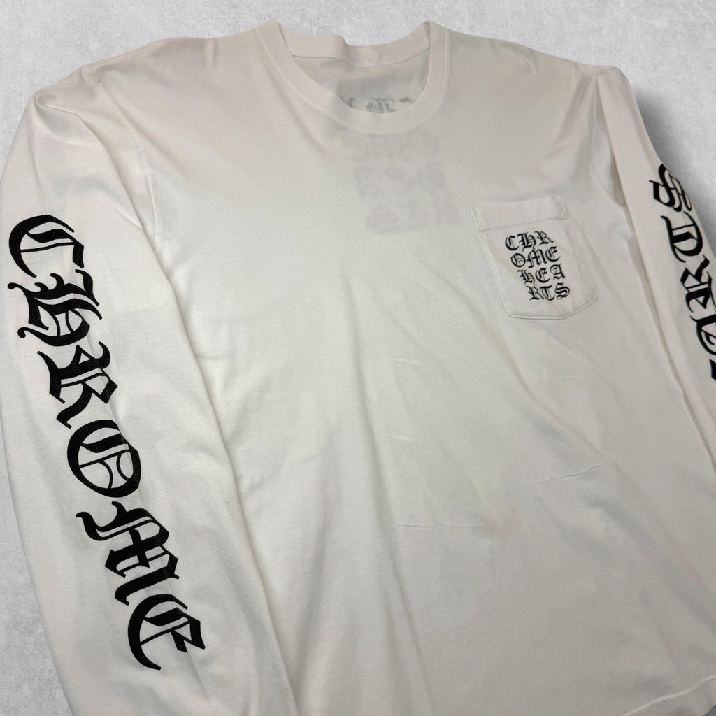 Chrome Hearts Vertical White L/S L