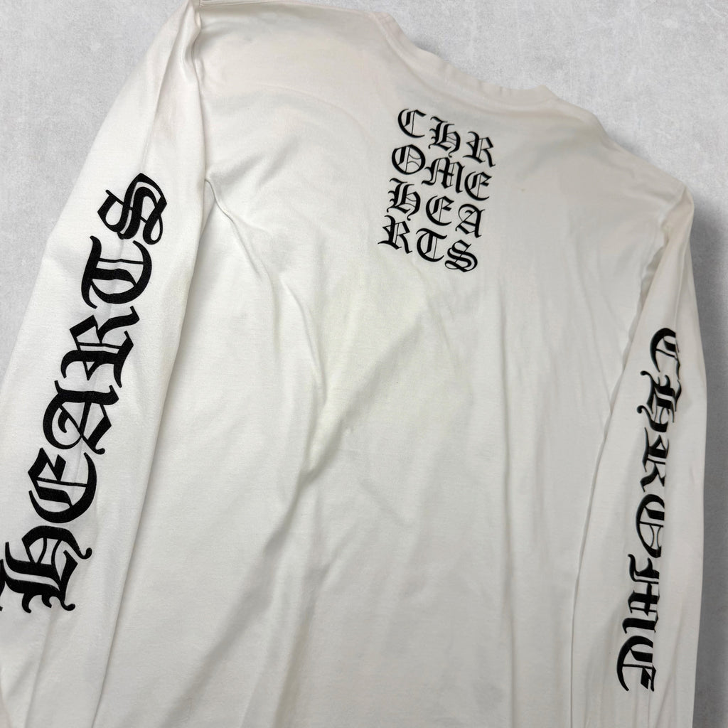 Chrome Hearts Vertical White L/S L