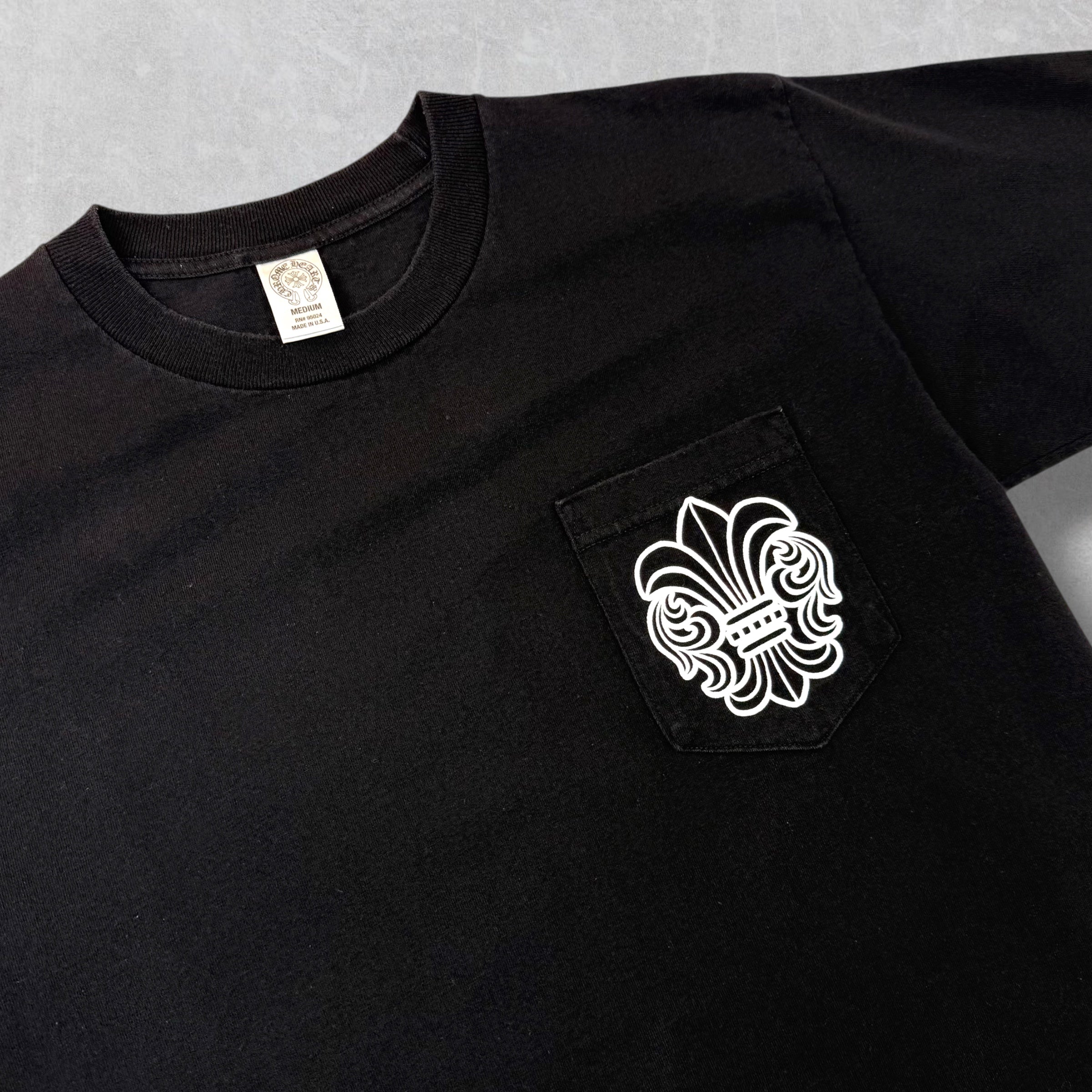 Chrome Hearts Side Logo Fleur Tee M