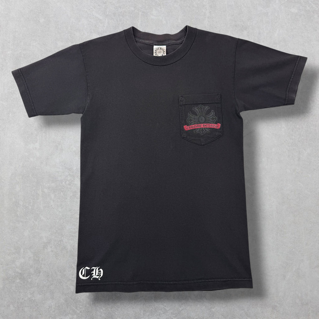Vintage Chrome Hearts Red Horseshoe Plus Tee S