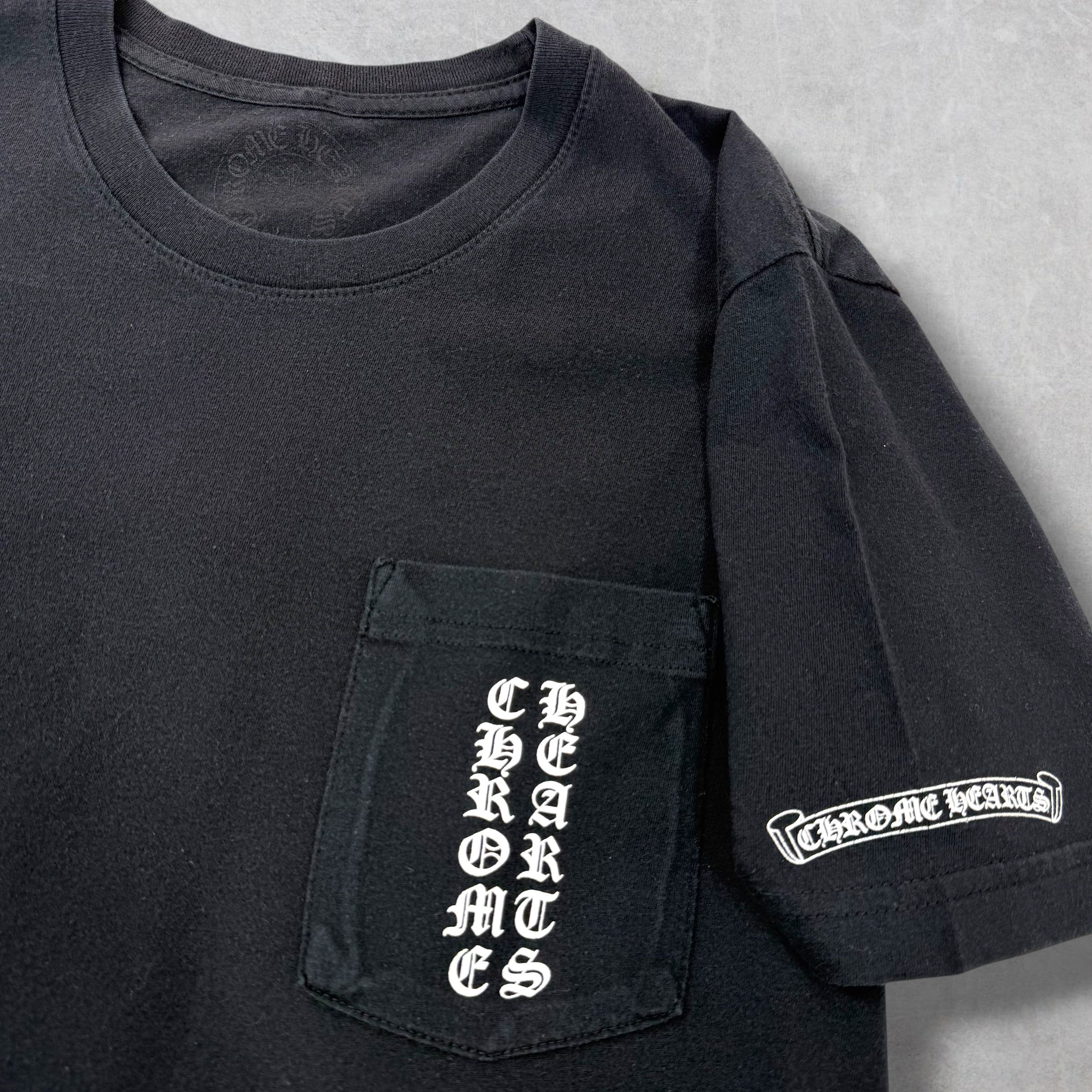 Chrome Hearts Side Logo Vertical Pocket Tee M