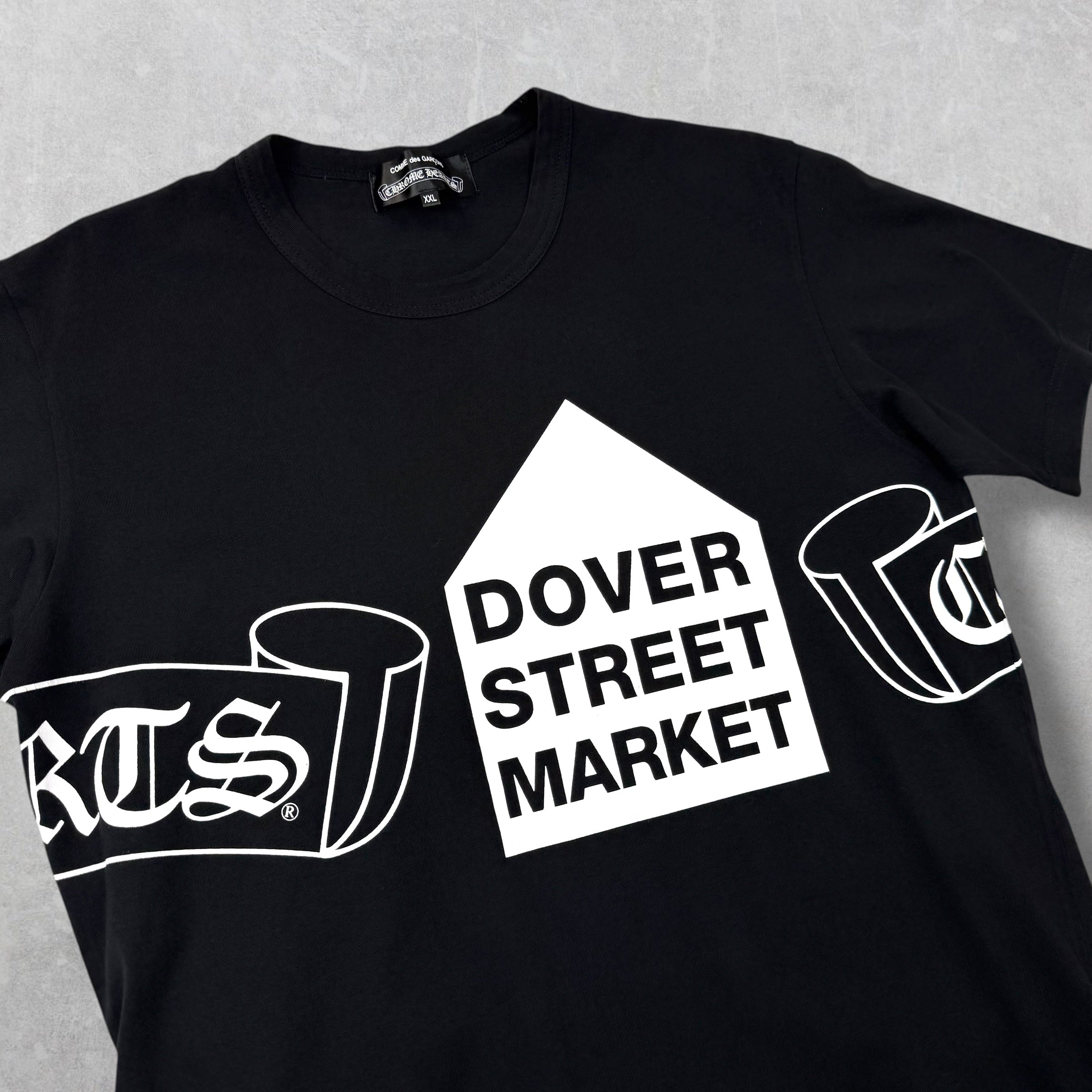 Chrome Hearts x Comme Des Garcons DSM Tee Black XXL
