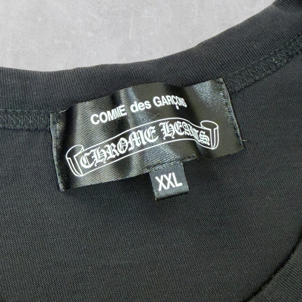 Chrome Hearts x Comme Des Garcons DSM Tee Black XXL