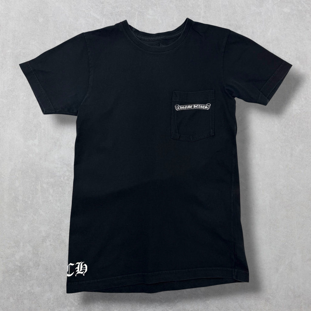 Chrome Hearts Monogram Fleur Black Tee S