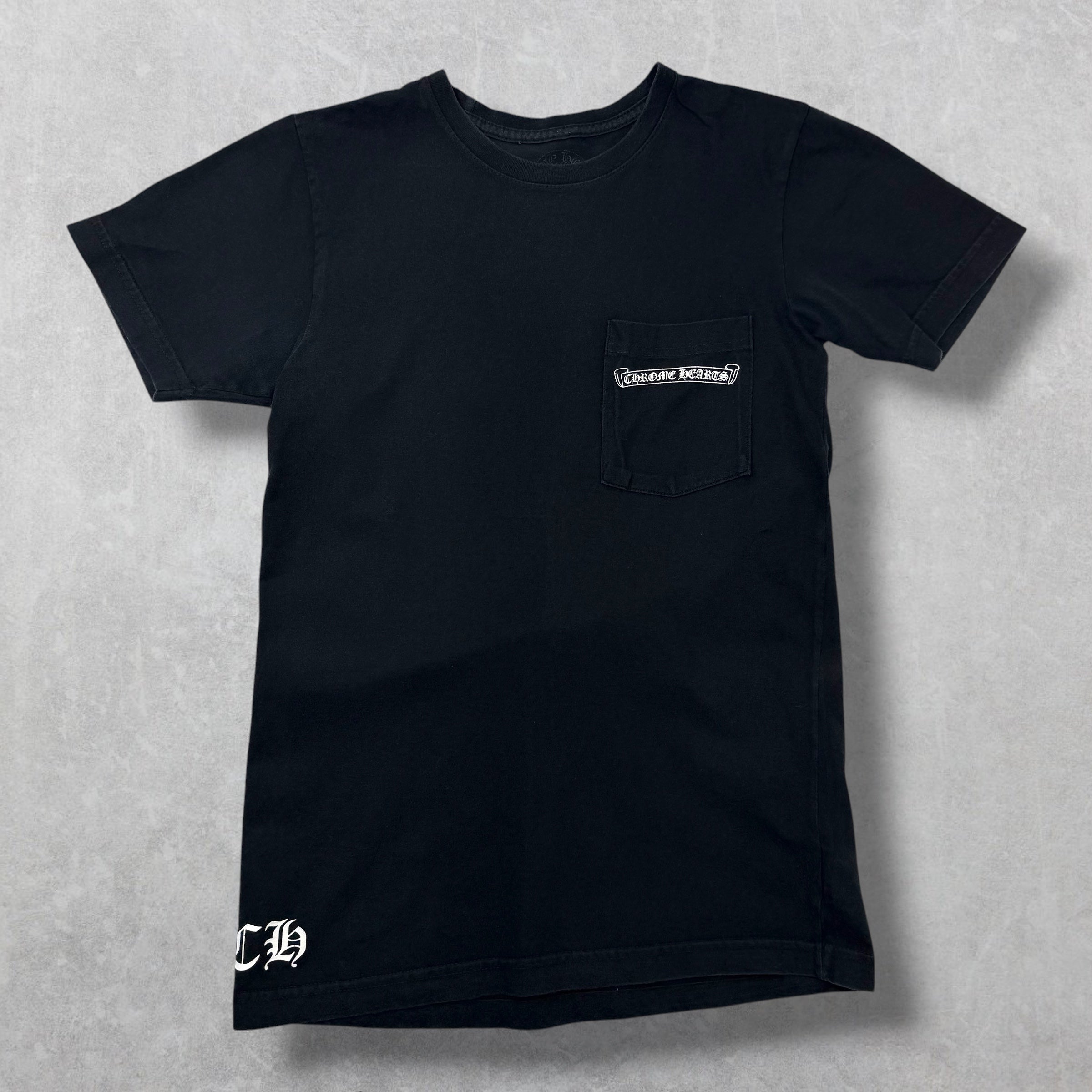 Chrome Hearts Monogram Fleur Black Tee S