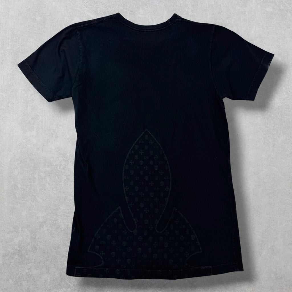 Chrome Hearts Monogram Fleur Black Tee S