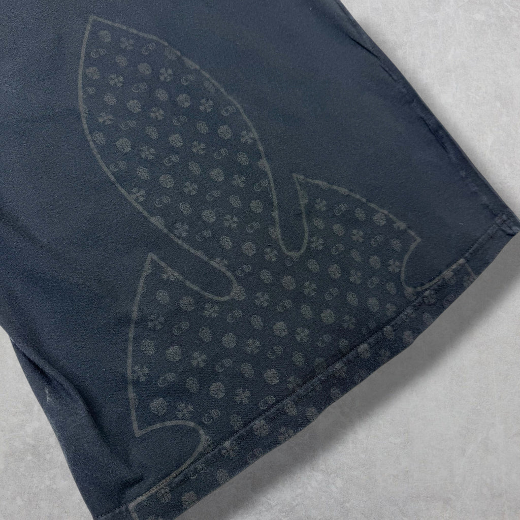 Chrome Hearts Monogram Fleur Black Tee S