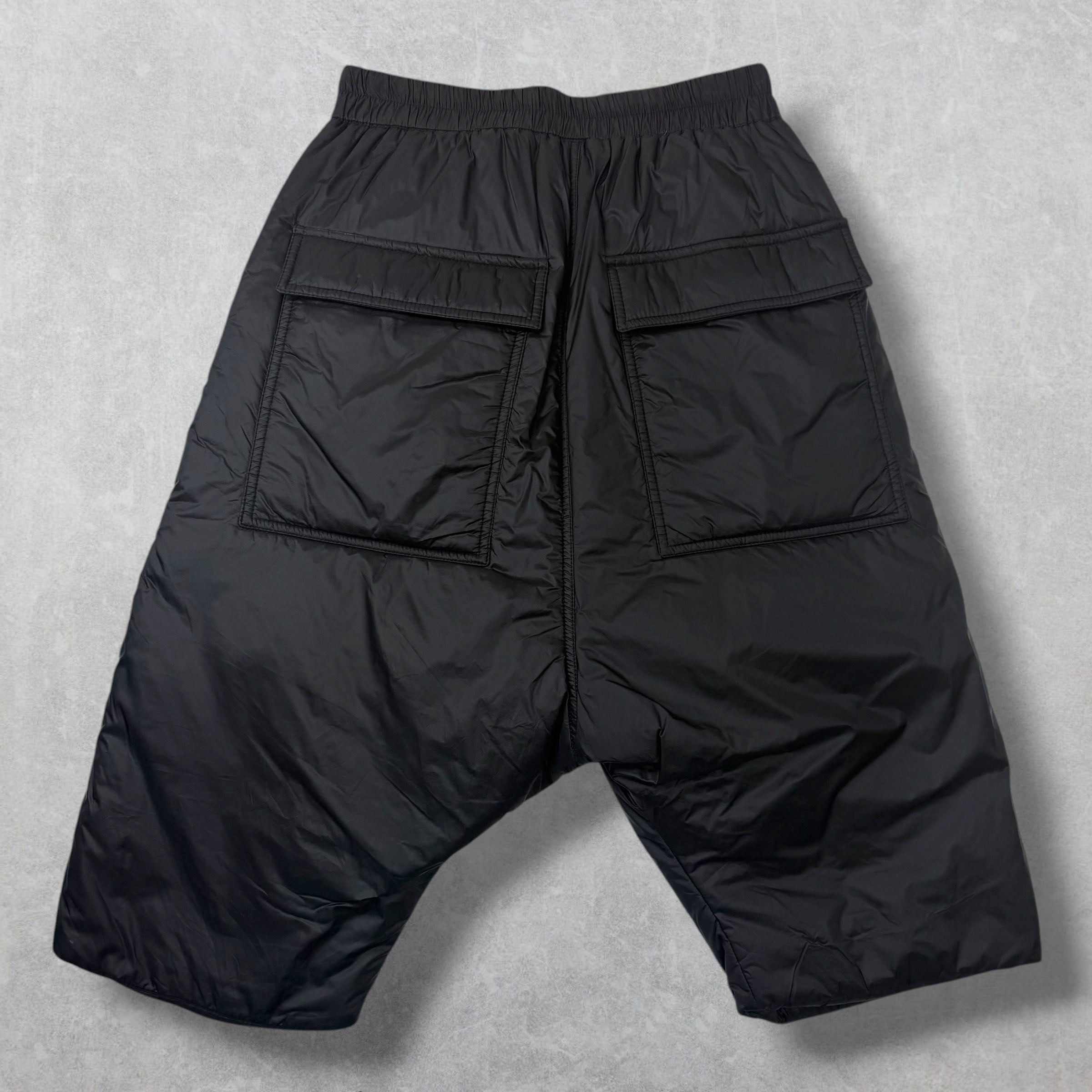 Rick Owens x Moncler Bela Pod Down Shorts S