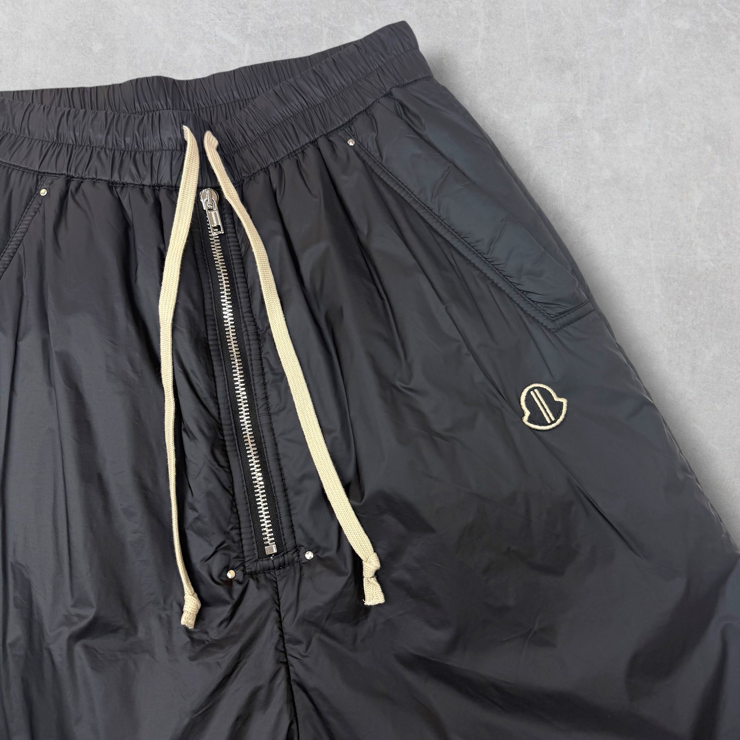 Rick Owens x Moncler Bela Pod Down Shorts S
