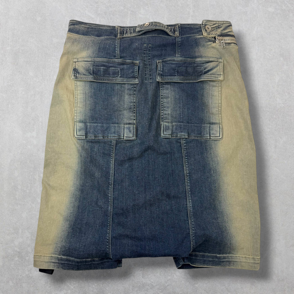 Rick Owens DRKSHDW Aircut Denim Pod Shorts XL