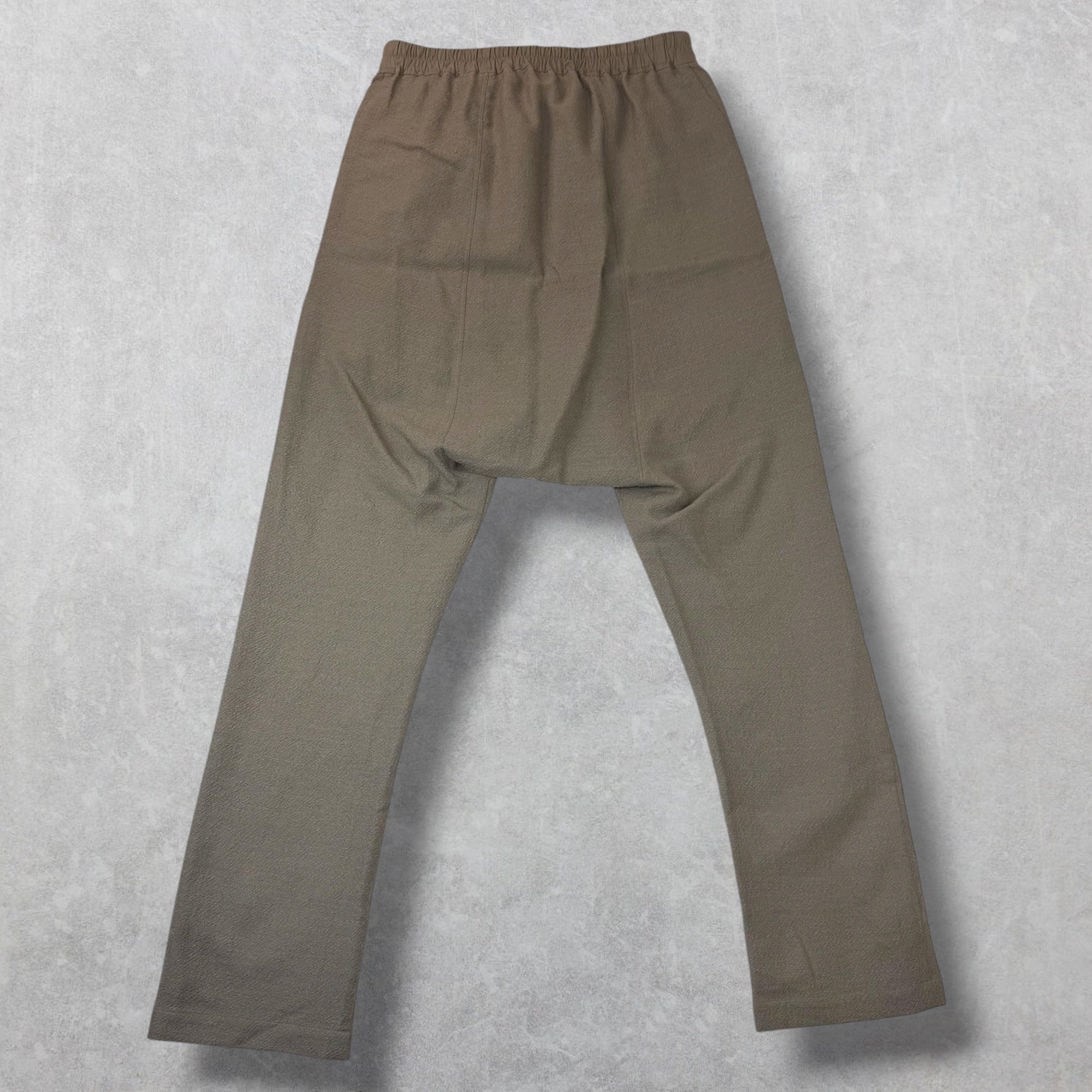 Rick Owens Dark Dust Drawstring Long Pants 48 (M)