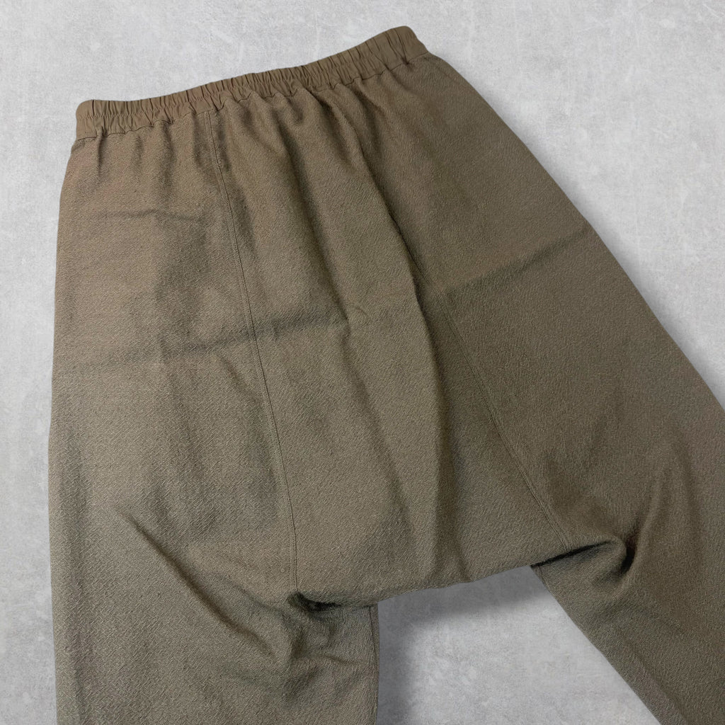 Rick Owens Dark Dust Drawstring Long Pants 48 (M)