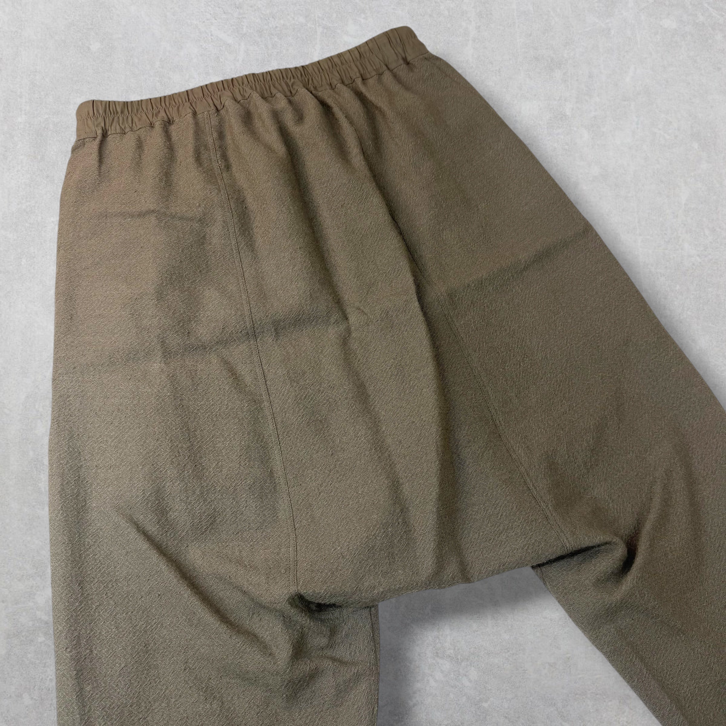 Rick Owens Dark Dust Drawstring Long Pants 48 (M)