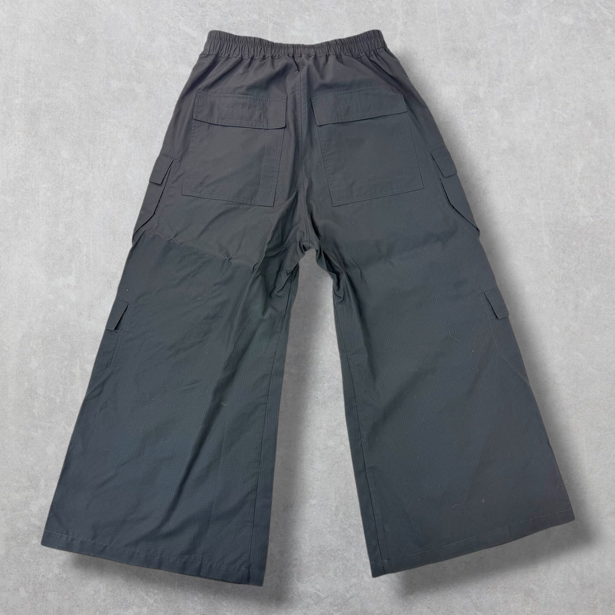 Rick Owens DRKSHDW Black Cargobela Pants M