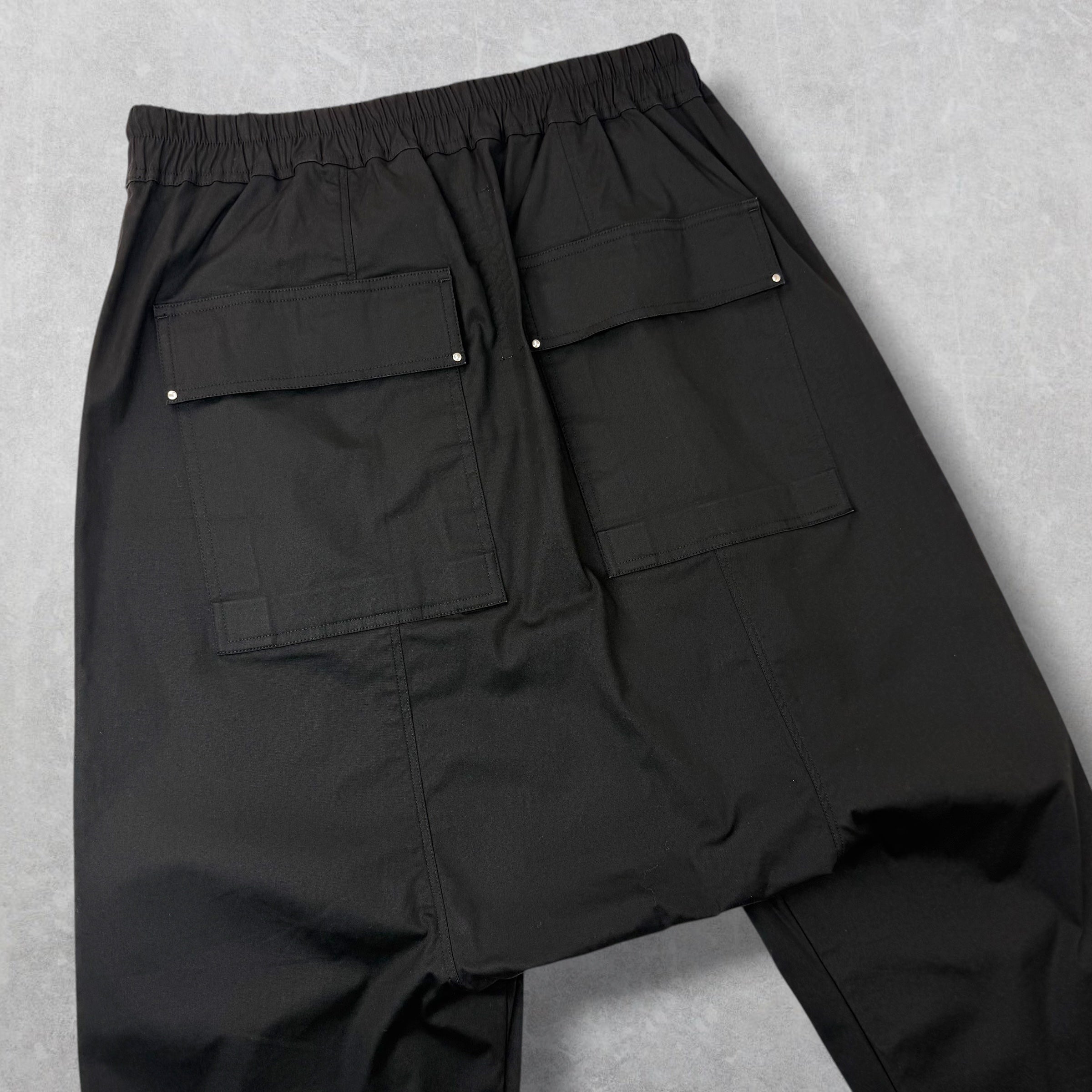 Rick Owens Cropped Drawstring Trousers 40 (M)