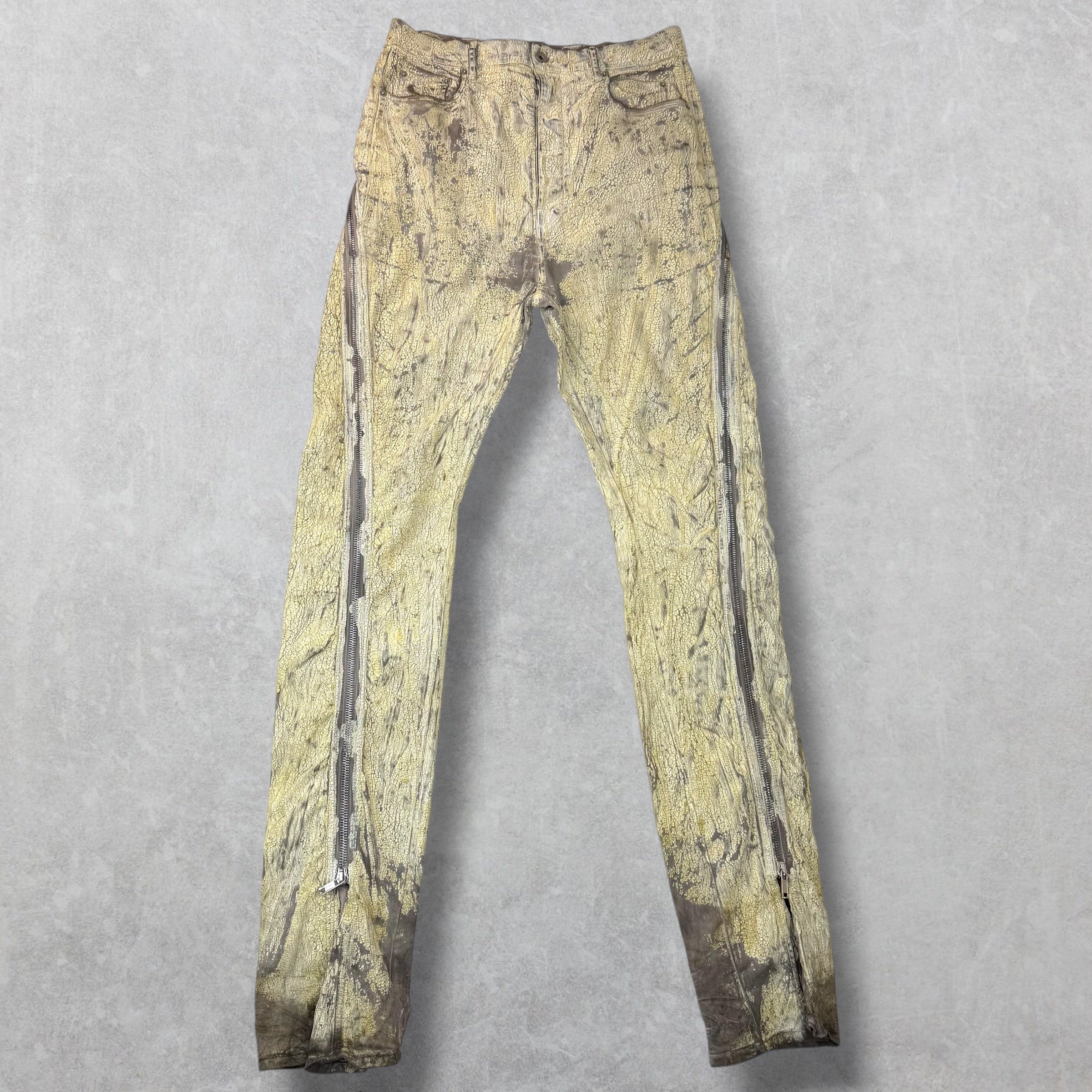 Rick Owens Milk Bolan Banana Pants 32