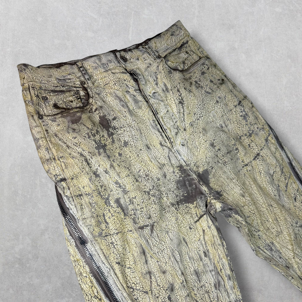 Rick Owens Milk Bolan Banana Pants 32