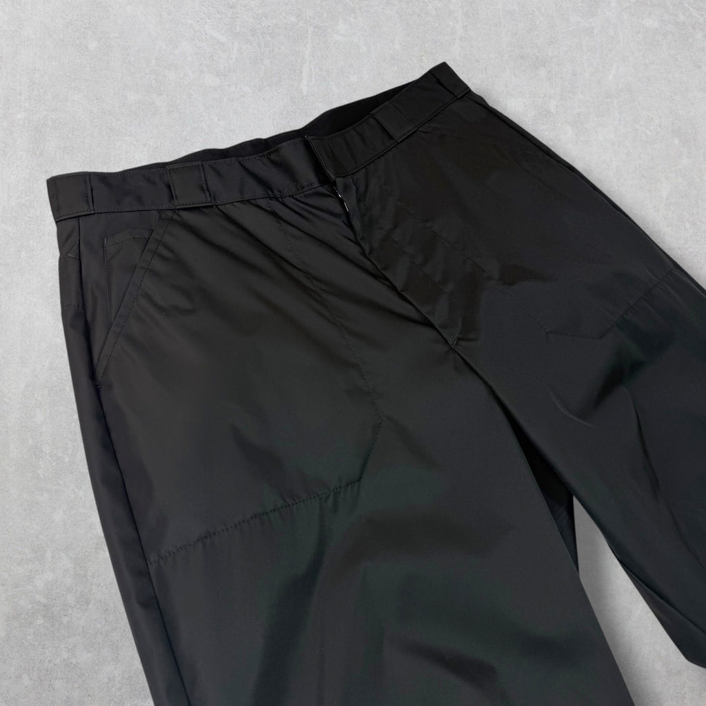 Prada Re-Nylon Black Track Pants 52 (XL)