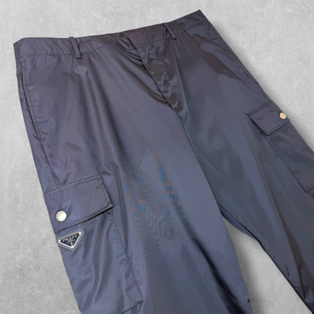 Prada Re-Nylon Navy Cargo Pants 56 (XXL)