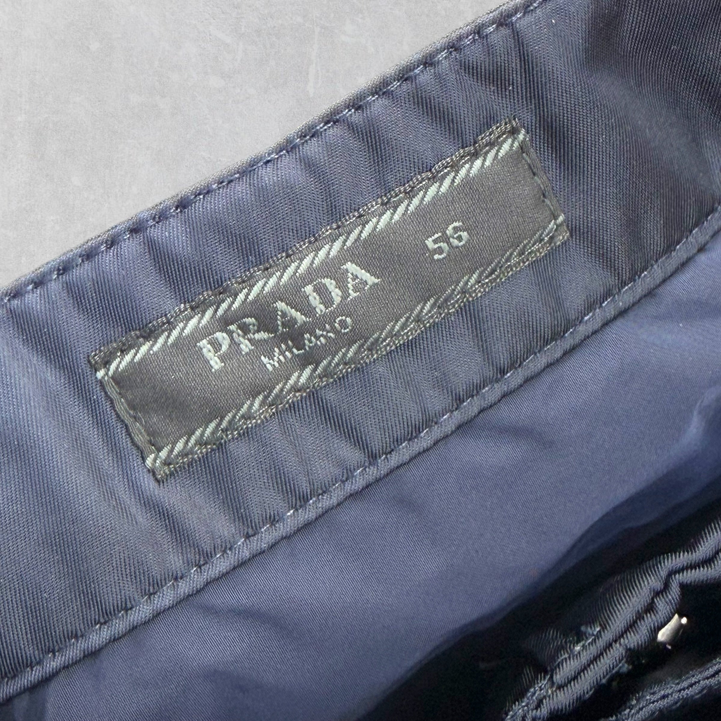 Prada Re-Nylon Navy Cargo Pants 56 (XXL)