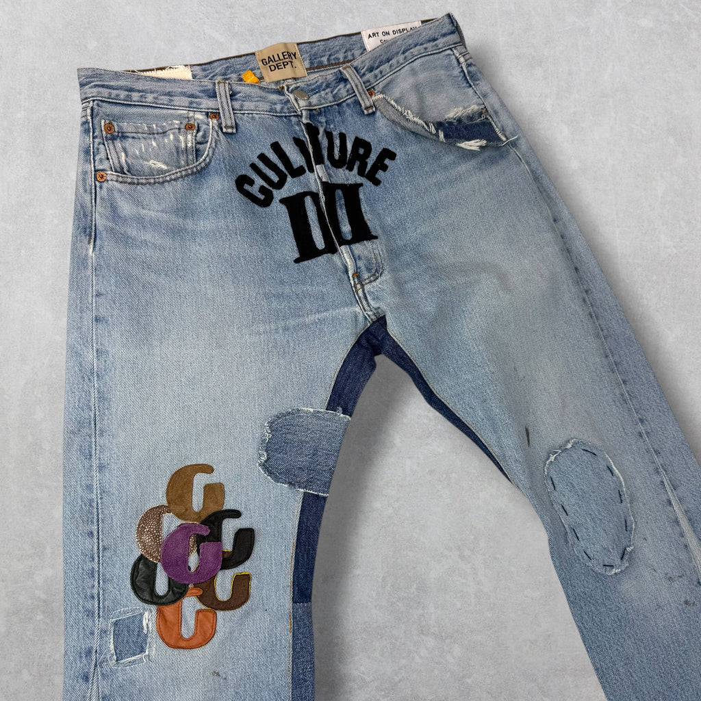 Gallery Dept x Migos "Culture III" Flare Denim 30