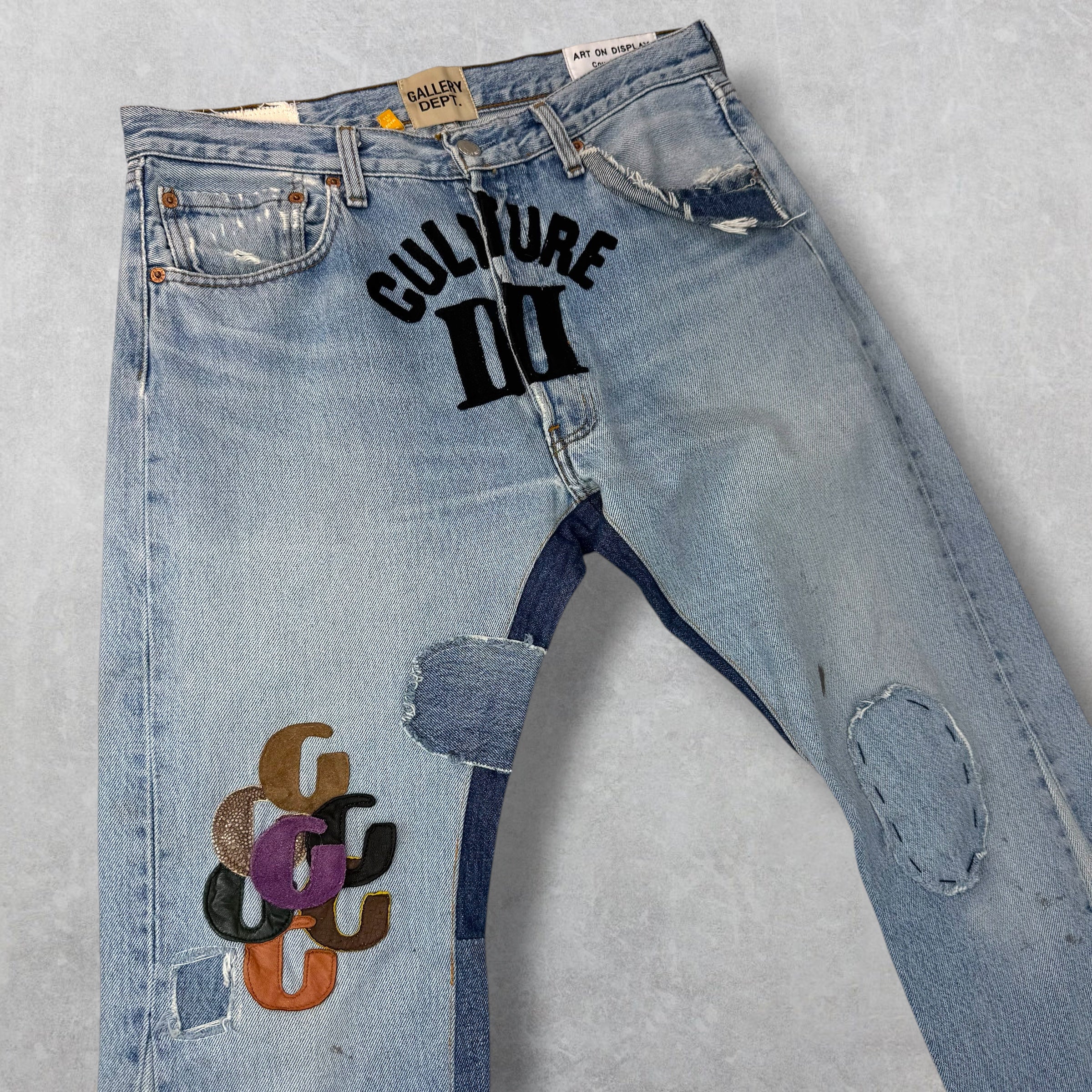 Gallery Dept x Migos "Culture III" Flare Denim 30