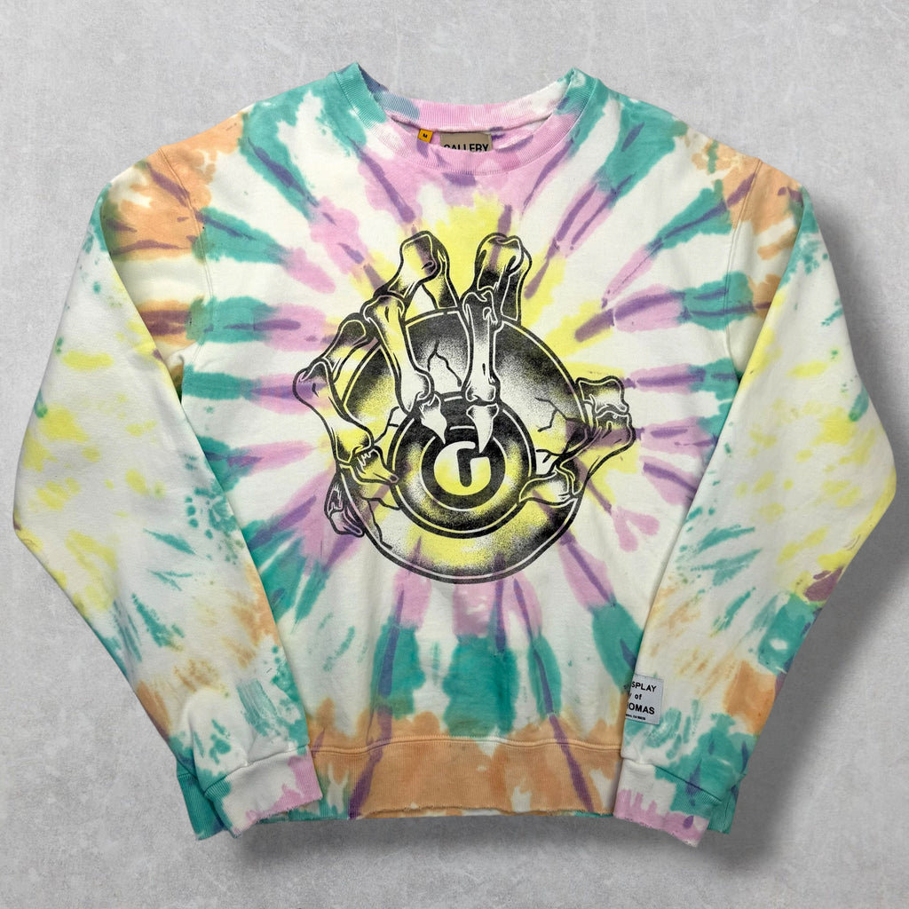 Gallery Dept. Big G-Ball Tie-Dye Crewneck M